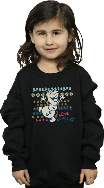 Produktbild Disney Frozen I Love Warm Hugs Sweatshirt Mädchen (140, 146)