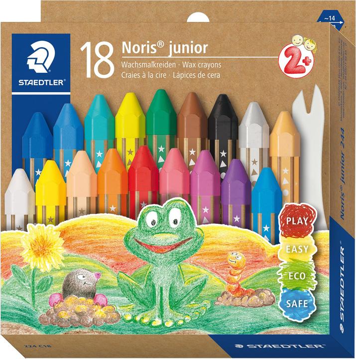 Actual product image Staedtler Noris Junior (Multicoloured, 18 x)