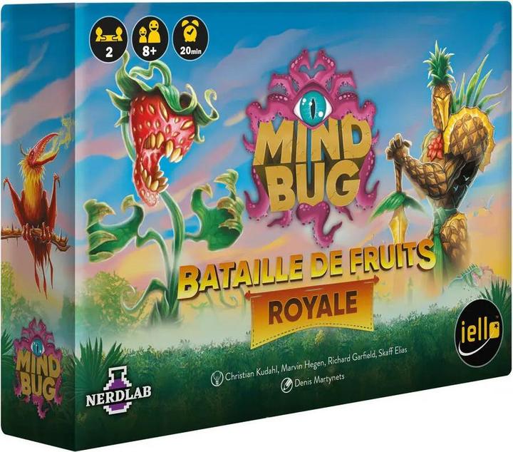 Produktbild Iello Mindbug - Bataille de Fruits Royale (Französisch, 2 Spieler)
