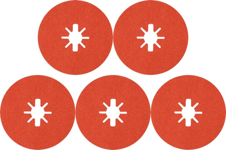 Actual product image Bosch Professional Zubehör Prisma Ceramic Fibre Disc X-LOCK Expert R782, G120, 115 mm (120)