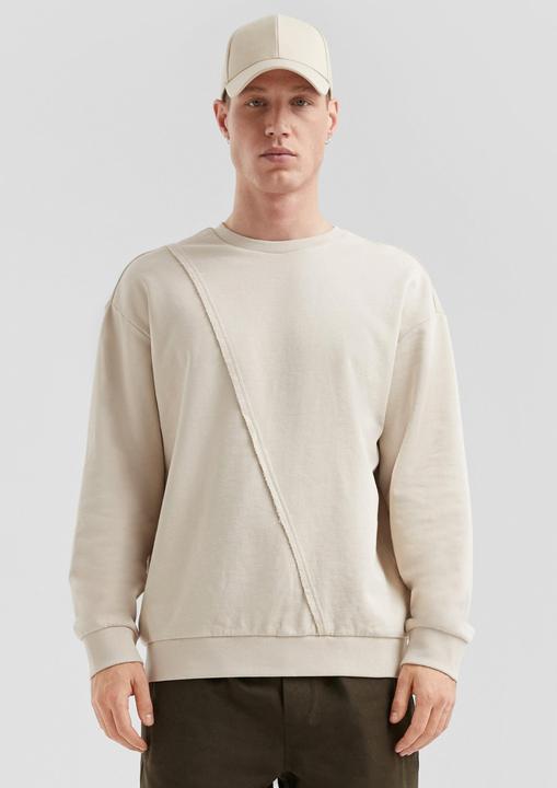 Produktbild s.Oliver Sweatshirt Sweatshirt mit asymmetrischer Teilungsnaht (L)