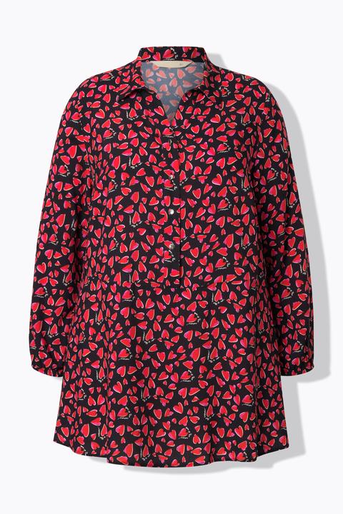 Immagine prodotto Miamoda Bluse, A-Linie, Herz-Muster (44)