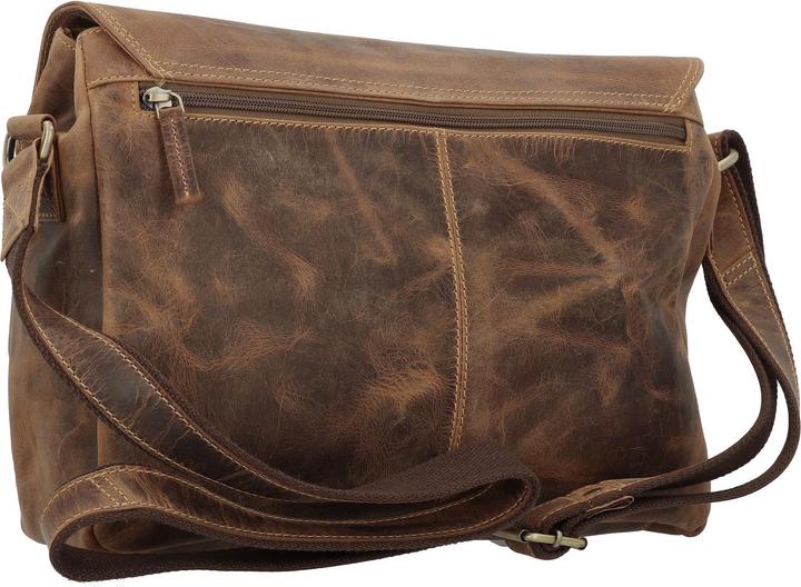 Actual product image Greenburry Vintage Messenger Leather 34 cm (8 l)