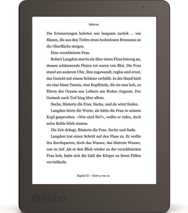 Immagine prodotto Kobo Aura 2a Edizione (6", 4 GB, Nero)