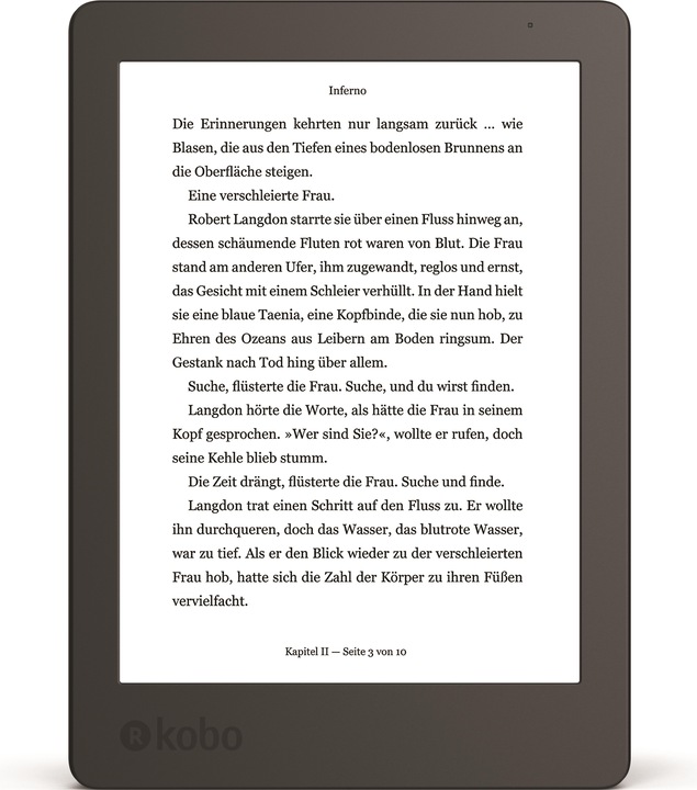 Immagine prodotto Kobo Aura 2a Edizione (6", 4 GB, Nero)
