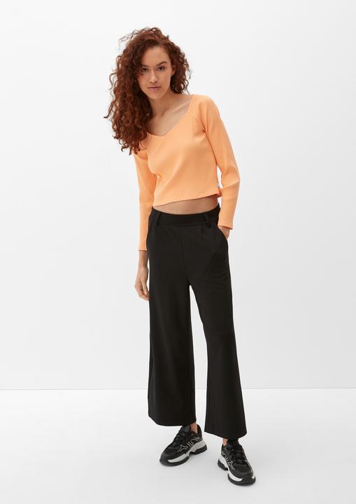 Immagine prodotto S.Oliver T-Shirt Longsleeve mit Rippstruktur (M)