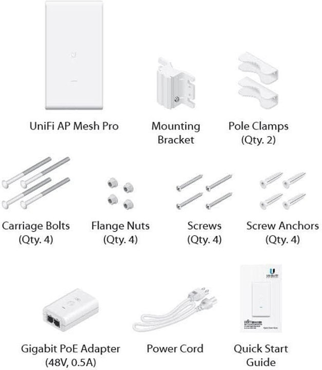 Produktbild Ubiquiti UniFi AP-AC-M-PRO Mesh (1300 Mbit/s)