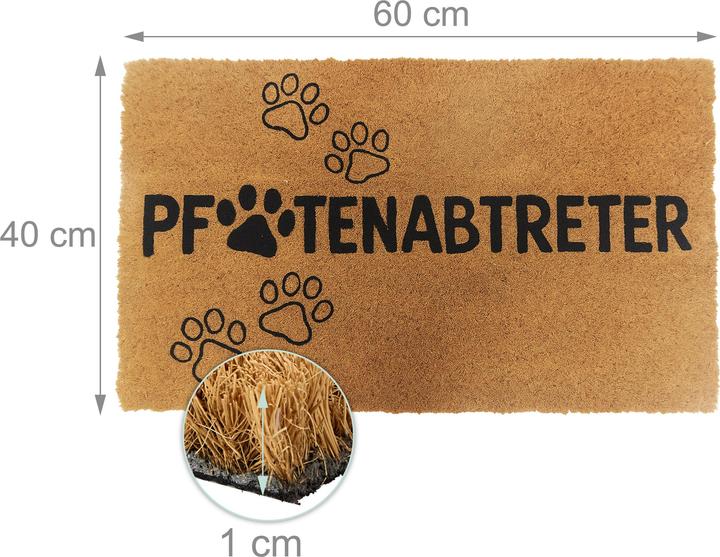 Immagine prodotto Relaxdays zerbino (40 x 60 cm)