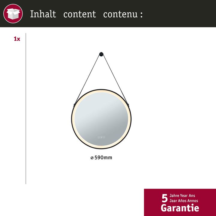 Productafbeelding Paulmann Wandlamp Mirra