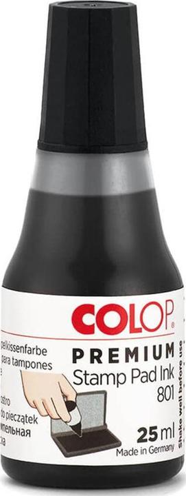 Produktbild Colop Stempelfarbe 801, 25 ml, Schwarz