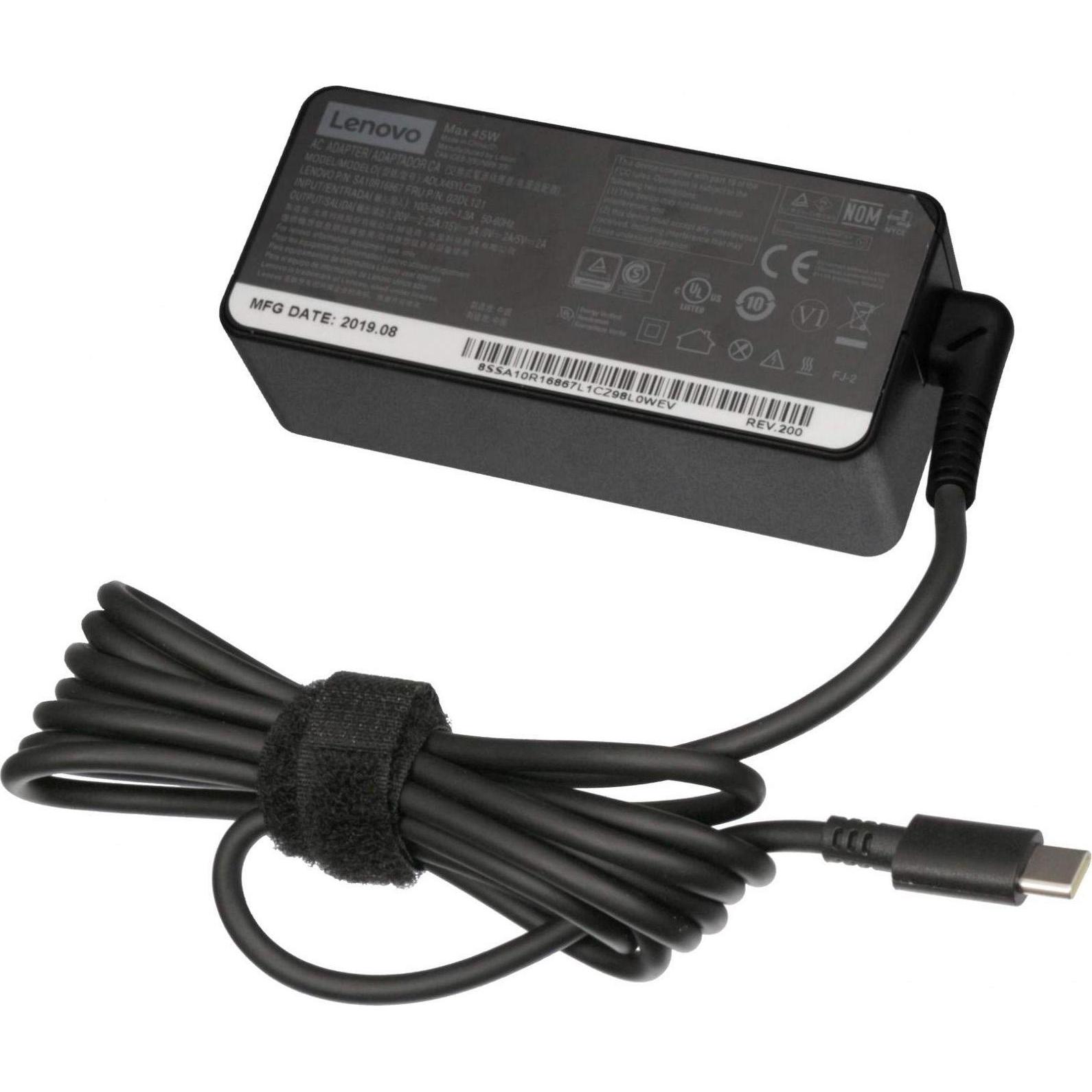 Thumbnail - Lenovo PD,45W,20/15/9/5V,2P,WW,LTN (45 W), Notebook Netzteil