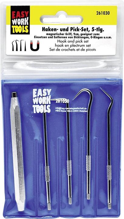 Actual product image Easy Work Hook and pick set, 5 pcs.