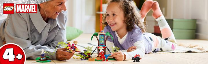 Immagine prodotto LEGO Showdown am Baumhaus: Spidey-Rex vs. Gobby-Raptor (11200, LEGO Marvel)