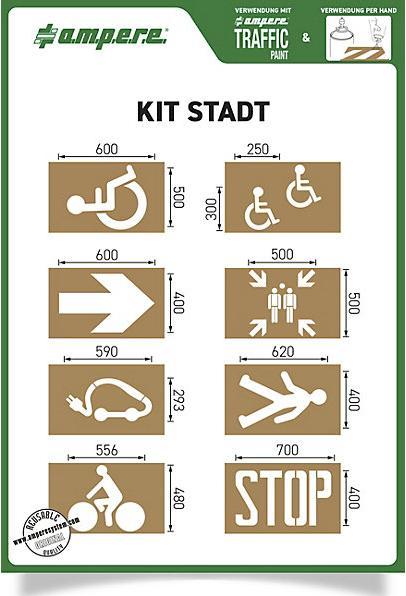 Produktbild Ampere Schablonenset