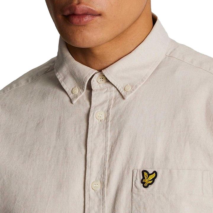 Immagine prodotto Lyle and Scott Camicia Con Bottoni sul Colletto Uomo (XS)