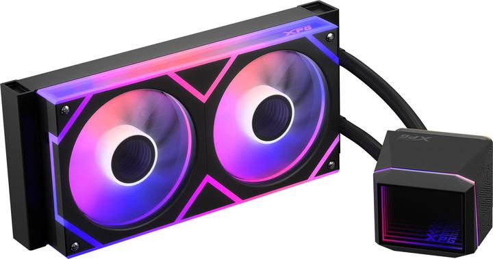 Produktbild Adata WAK XPG LEVANTE II 240 (2*120mm ARGB Fan) schwarz retail