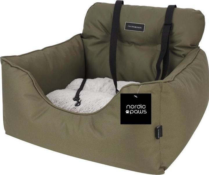 Peppy buddies Car seat Luxury Army Cozy - (697271866724) (Hund)