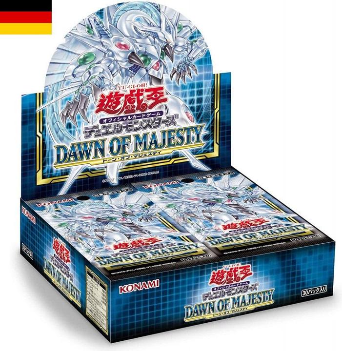 Image du produit Yu-Gi-Oh !: Dawn of Majesty - Booster Display - DE (Allemand, Affichage du booster)