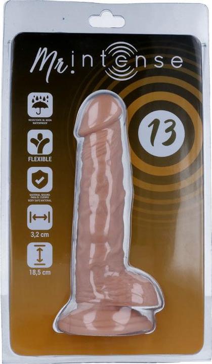 Actual product image Mr. Intense MR INTENSE 13 REALISTIC PENIS 18.5 -OR- 3.2CM