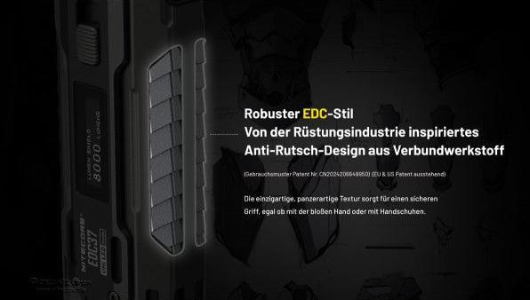 Productafbeelding Nitecore EDC37 (10.80 cm, 8000 lm)