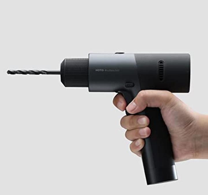 Actual product image Hoto QWLDZ001 drill 1400 RPM Black