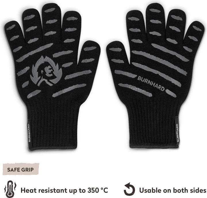 Actual product image Burnhard Aramid barbecue gloves (Cotton, Polyester, Aramid)
