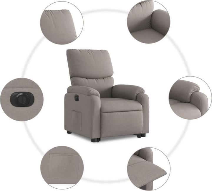Actual product image vidaXL Relaxsessel mit Aufstehhilfe