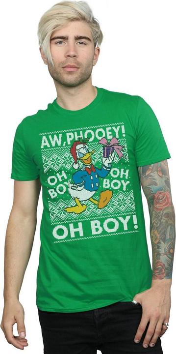 Produktbild Disney Donald Duck Christmas Fair Isle TShirt (XL)