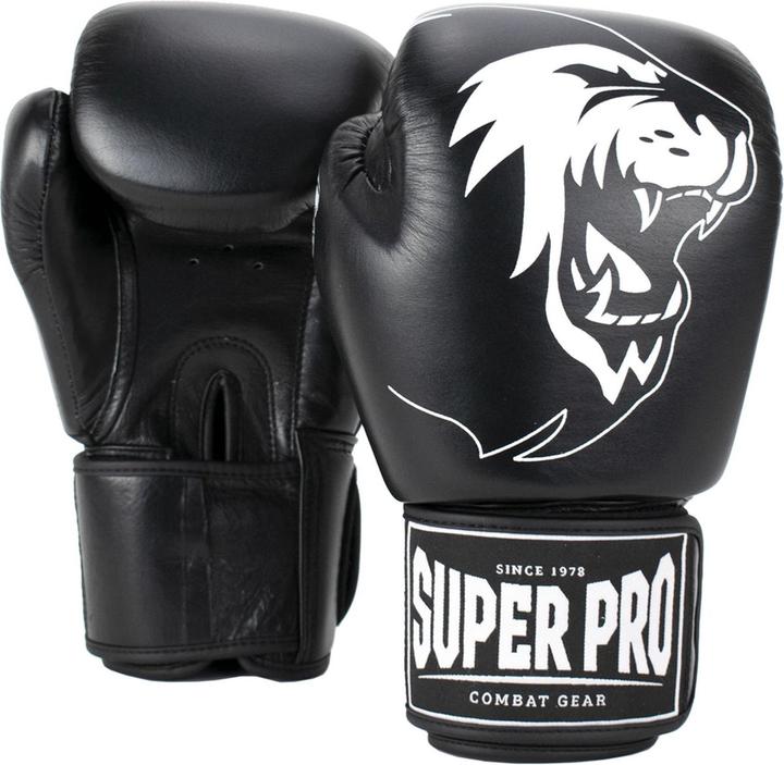 Produktbild Super Pro Combat Gear Warrior Leder Boxhandschuhe (16 OZ, L)