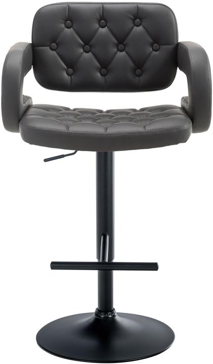 Produktbild CLP Barhocker Dublin schwarz, grau