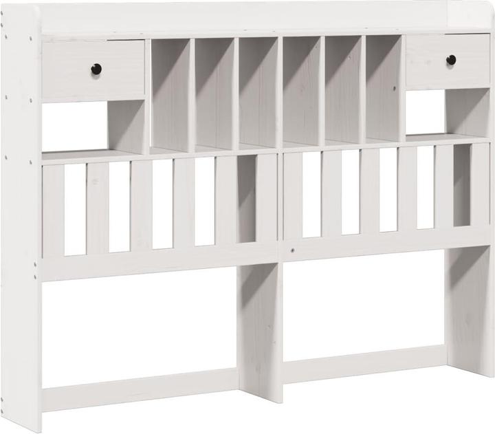 Image du produit vidaXL Bett mit Regal (140 x 200 cm)