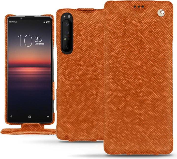 Productafbeelding Noreve Lederen omslag verticaal (Sony Xperia 1 II)