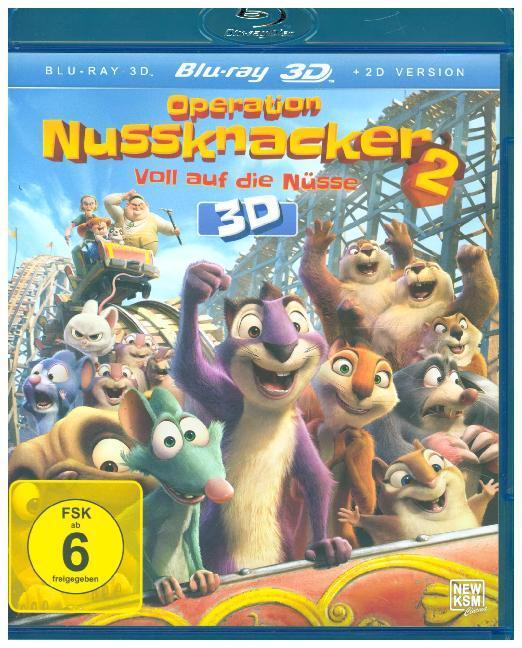 Actual product image Operation Nutcracker 2 3D,BD.K5903 (Blu-ray, 2019, English, German)