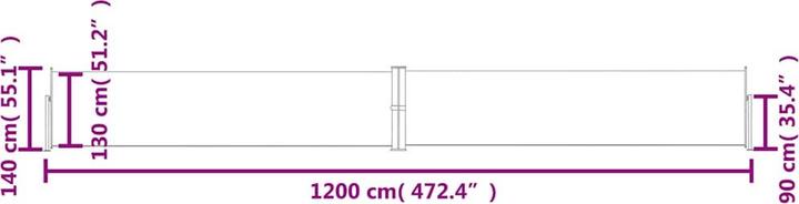 Actual product image vidaXL Powell (10 m)