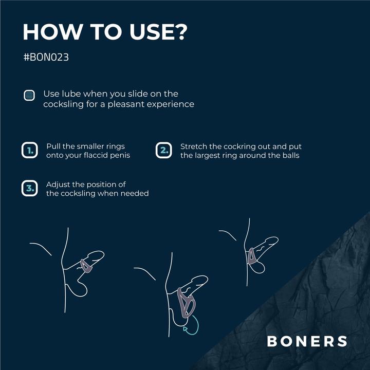 Produktbild Boners Open Cocksling (5 cm)