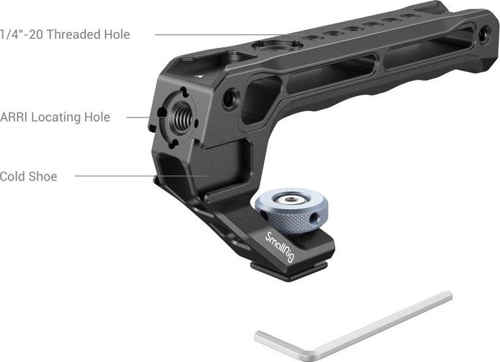Actual product image SmallRig Top Handle with Cold Shoe (Lite) (Grip)