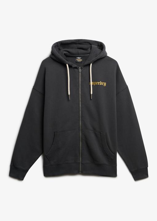 Image du produit Superdry Sweat à capuche zippé oversize Old School Tattoo (10XL)