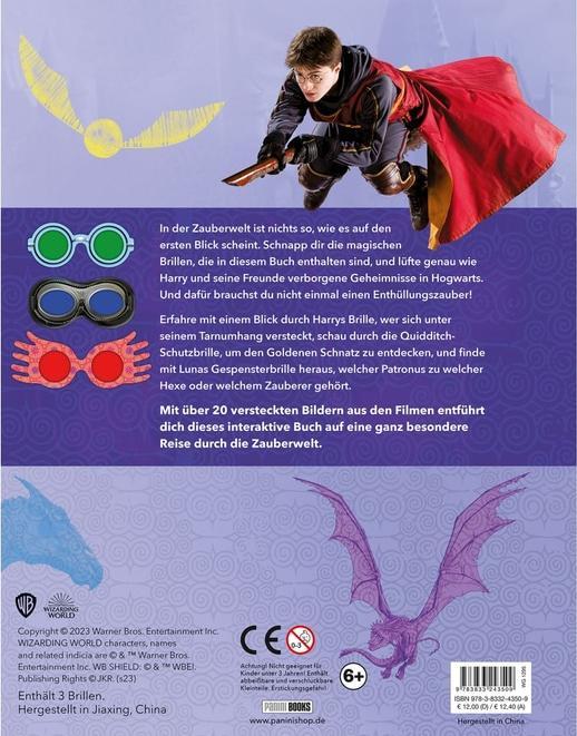 Immagine prodotto Panini Harry Potter Magische Brillen (Tedesco, Barbara Knesl, Jenna Ballard, 2023)