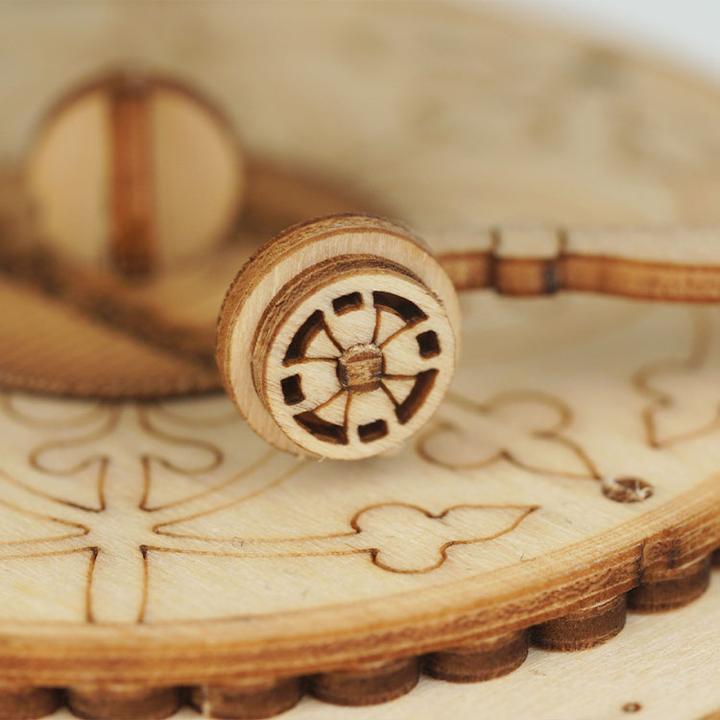 Produktbild Robotime Rolife 3D Holzpuzzle Grammophon 122 Teile