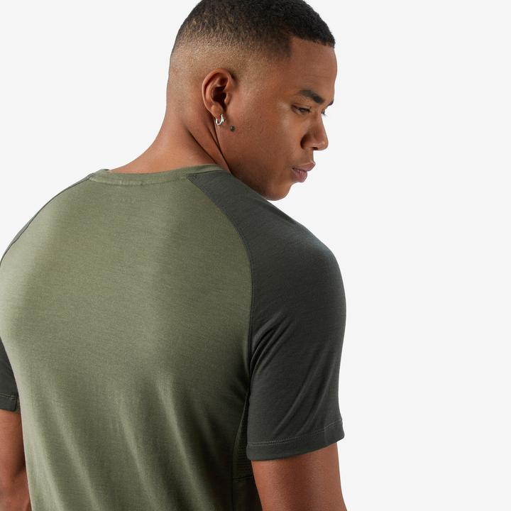 Actual product image Forclaz Langarmshirt Herren - Merino Resist khaki (XL)