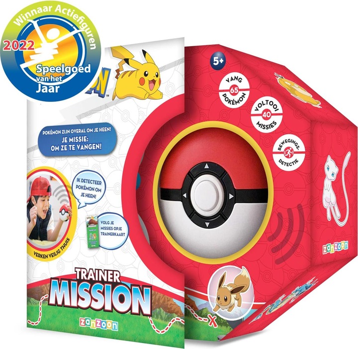 Actual product image Zanzoon Pokémon Mission Trainer