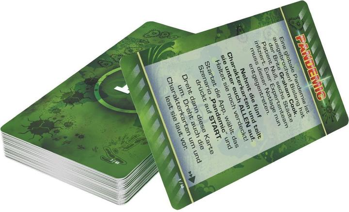 Immagine prodotto Asmodée SCOD0086 - Sblocca! Avventure di gioco: Pandemia (scenario singolo), per 1-6 giocatori, a partire (Tedesco)