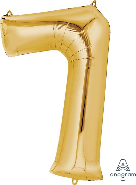 Produktbild Amscan Zahl 7 (1x)