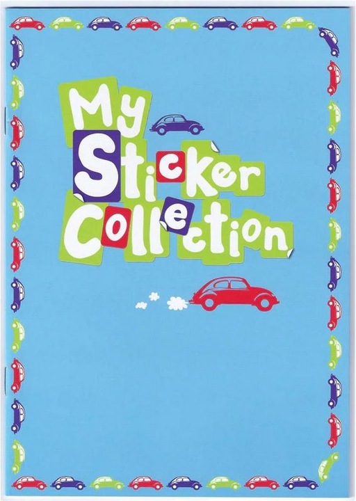 Produktbild Generic Autos Stickerheft Collection Kunststoff