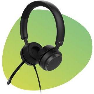 Thumbnail - Snom A310D Headset (Kabelgebunden, USB-A), Office Headset, Schwarz