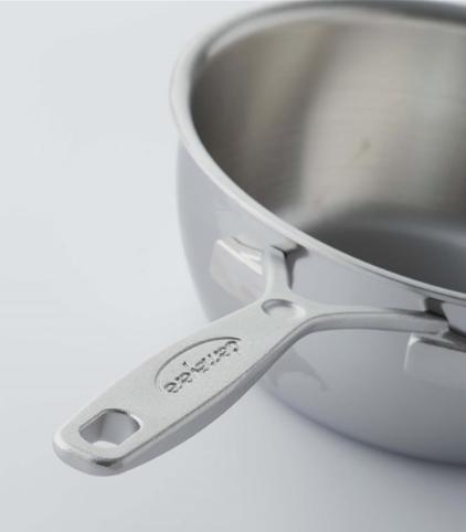 Produktbild Demeyere Sauteuse Industry (20 cm, Bratpfanne, Edelstahl)