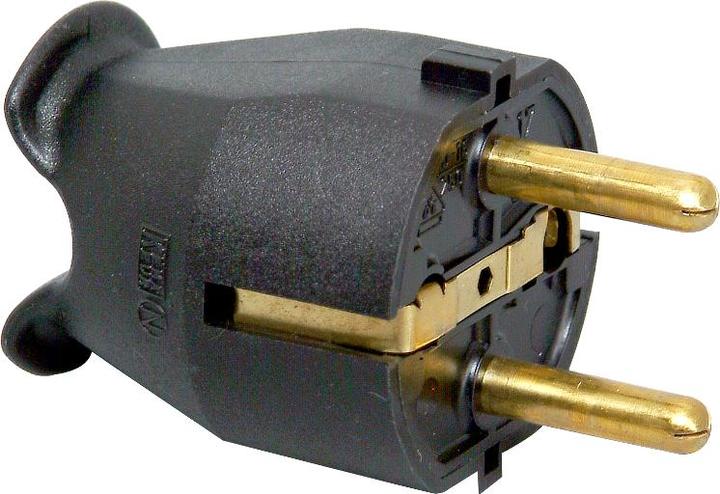 Actual product image Kopp Schuko Plug Black