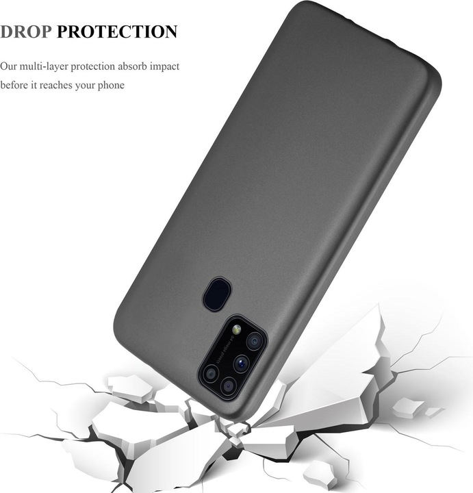 Produktbild Cadorabo TPU Matt Metallic Cover (Samsung Galaxy M31)