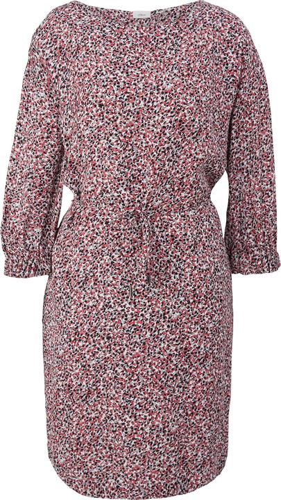 Produktbild s.Oliver Kleid Kleid mit Allover-Muster (40)
