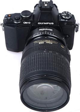 Produktbild Commlite Nikon F Objektiv zu MFT (Standard, Micro Four Thirds)
